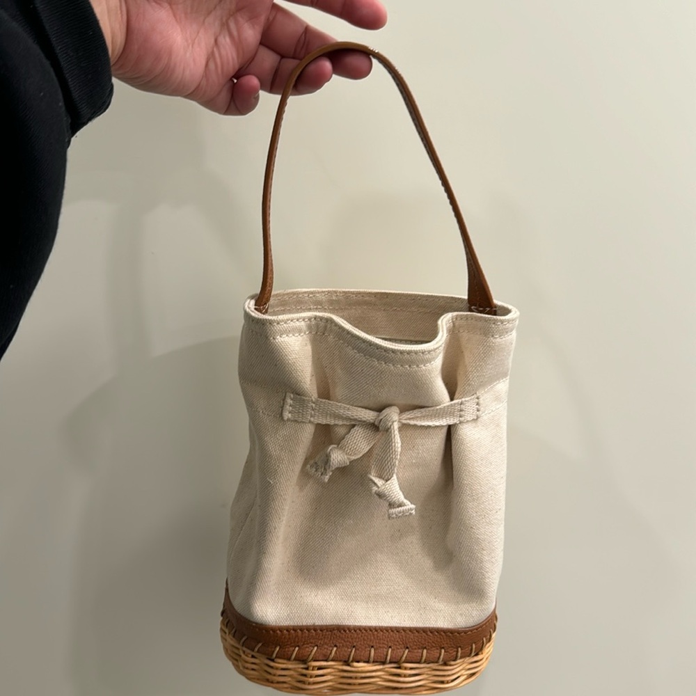 Pamela Munson Canvas Mini Bucket